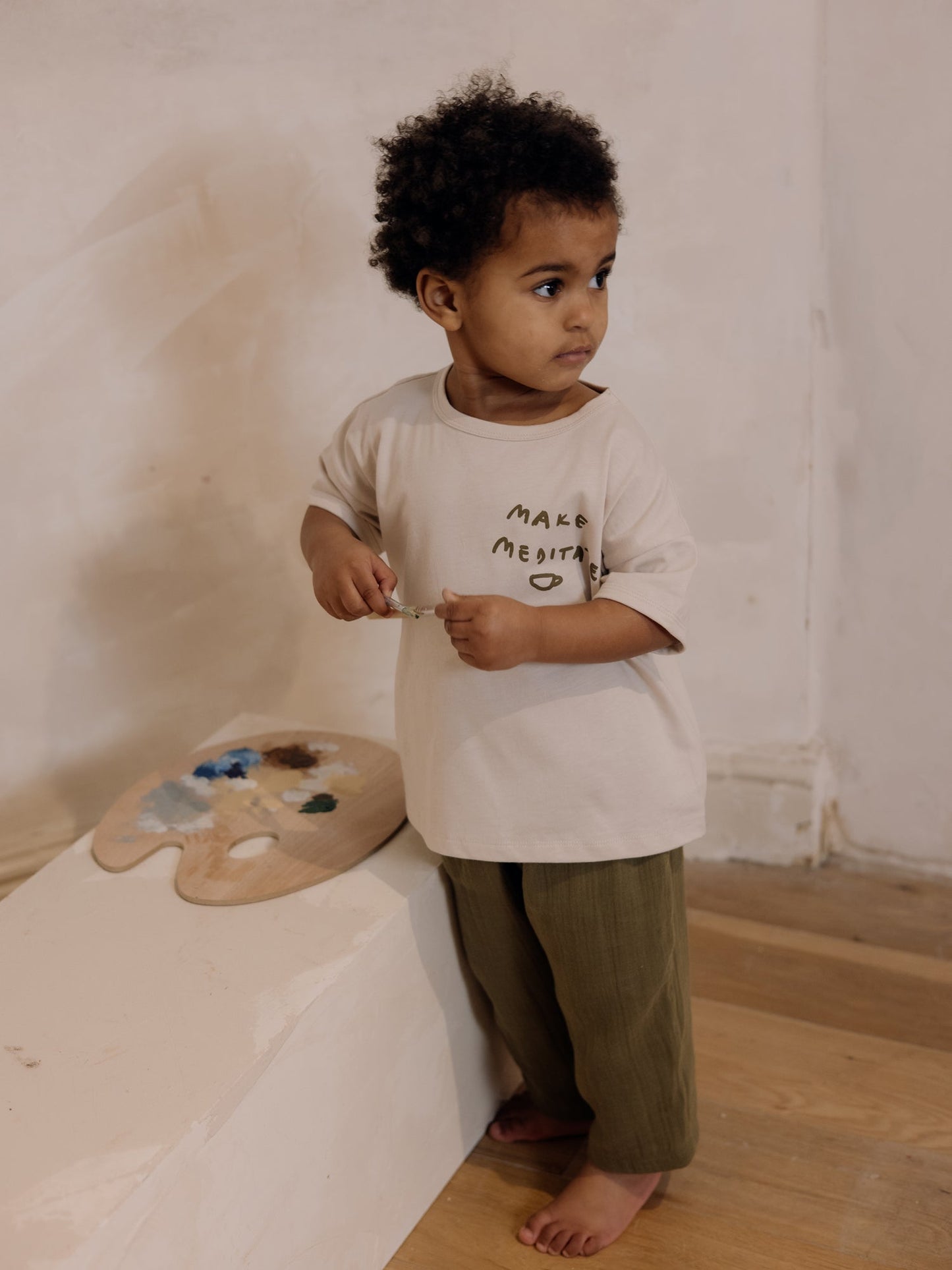 Make. Meditate. Boxy T-shirt Organic Zoo - enjoykidsus