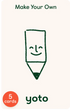 Make Your Own Cards (Pack of 5) Yoto - enjoykidsus