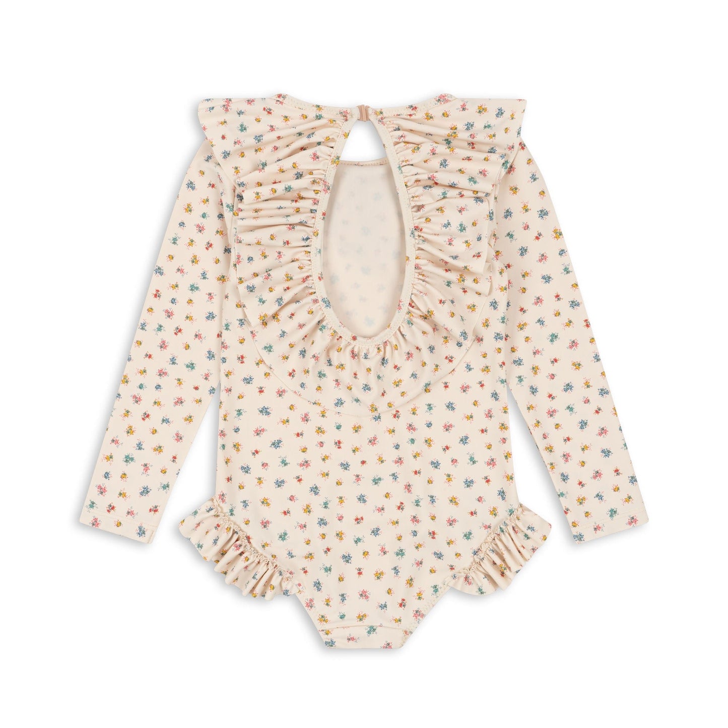 MANUCA LS FRILL SWIMSUIT GRS - BLOOMIE SPRINKLE Konges Sløjd - enjoykidsus