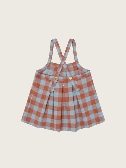 Organic Zoo Maple Gingham Tribe Skirt image 6