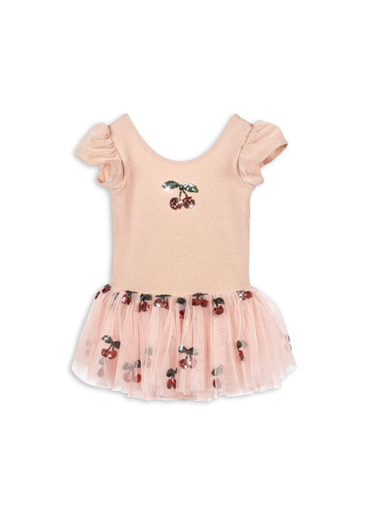 Marina Dress – Evening Sand | Ballerina Tulle Dress for Kids Konges Sløjd