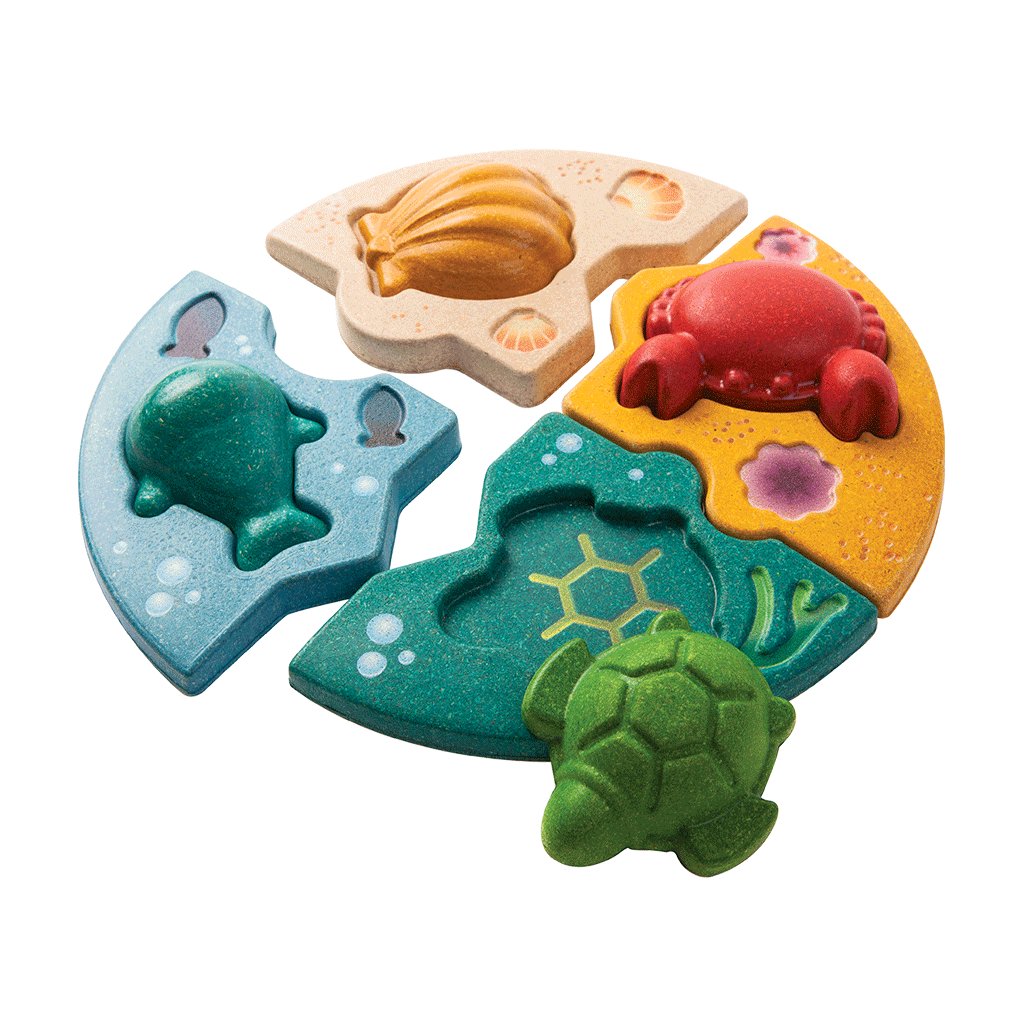 Marine Puzzle PlanToys - enjoykidsus