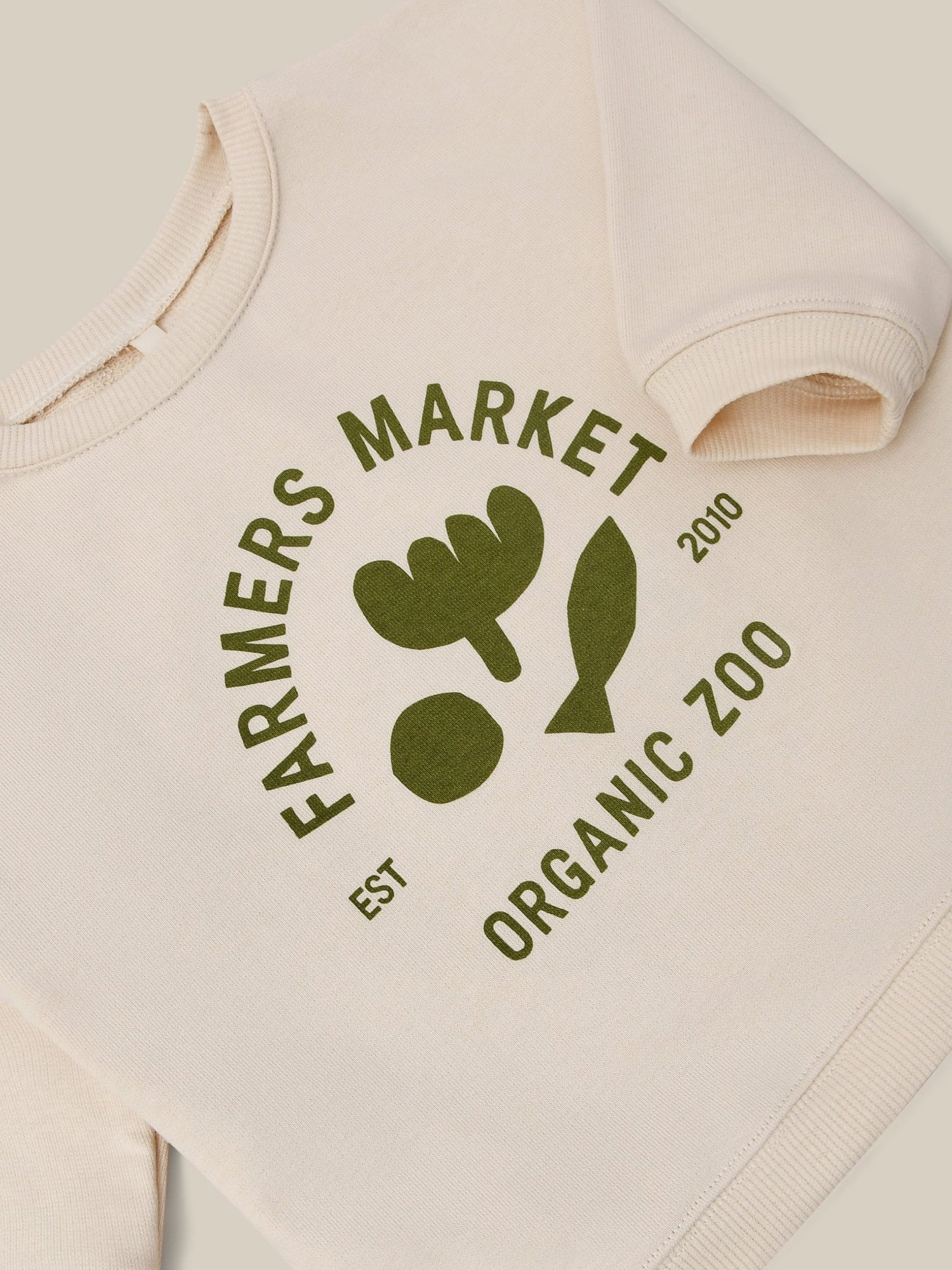 Organic Zoo Organic Zoo Market Logo Sweatshirt Organic Zoo