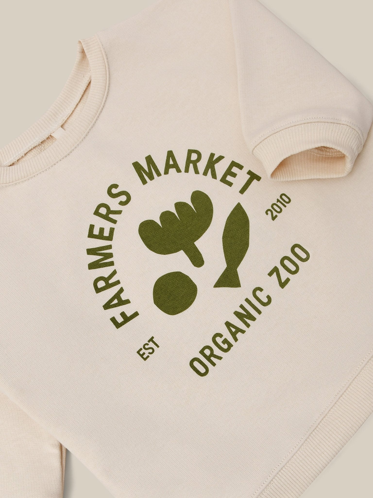 Market Logo Sweatshirt Organic Zoo - enjoykidsus