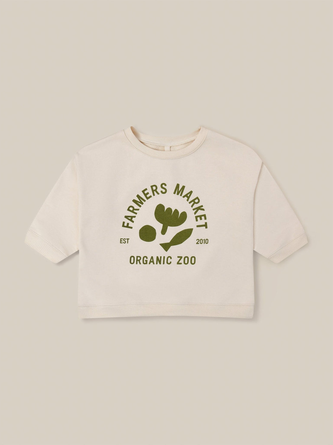 Organic Zoo Organic Zoo Market Logo Sweatshirt Organic Zoo