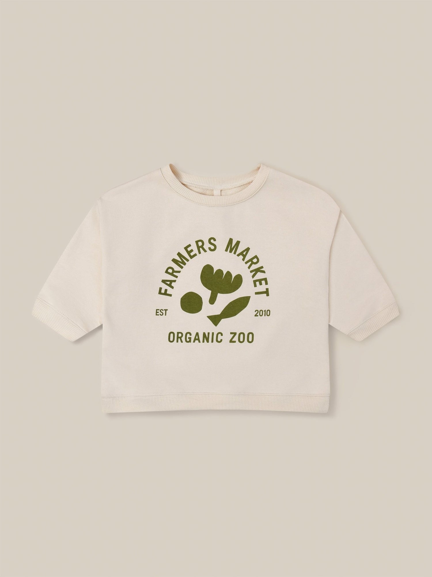 Organic Zoo Organic Zoo Market Logo Sweatshirt Organic Zoo