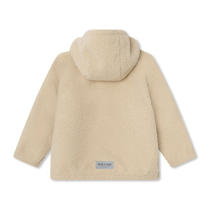 MATARMAN sherpa anorak. GRS Angora Cream Mini a Ture - enjoykidsus