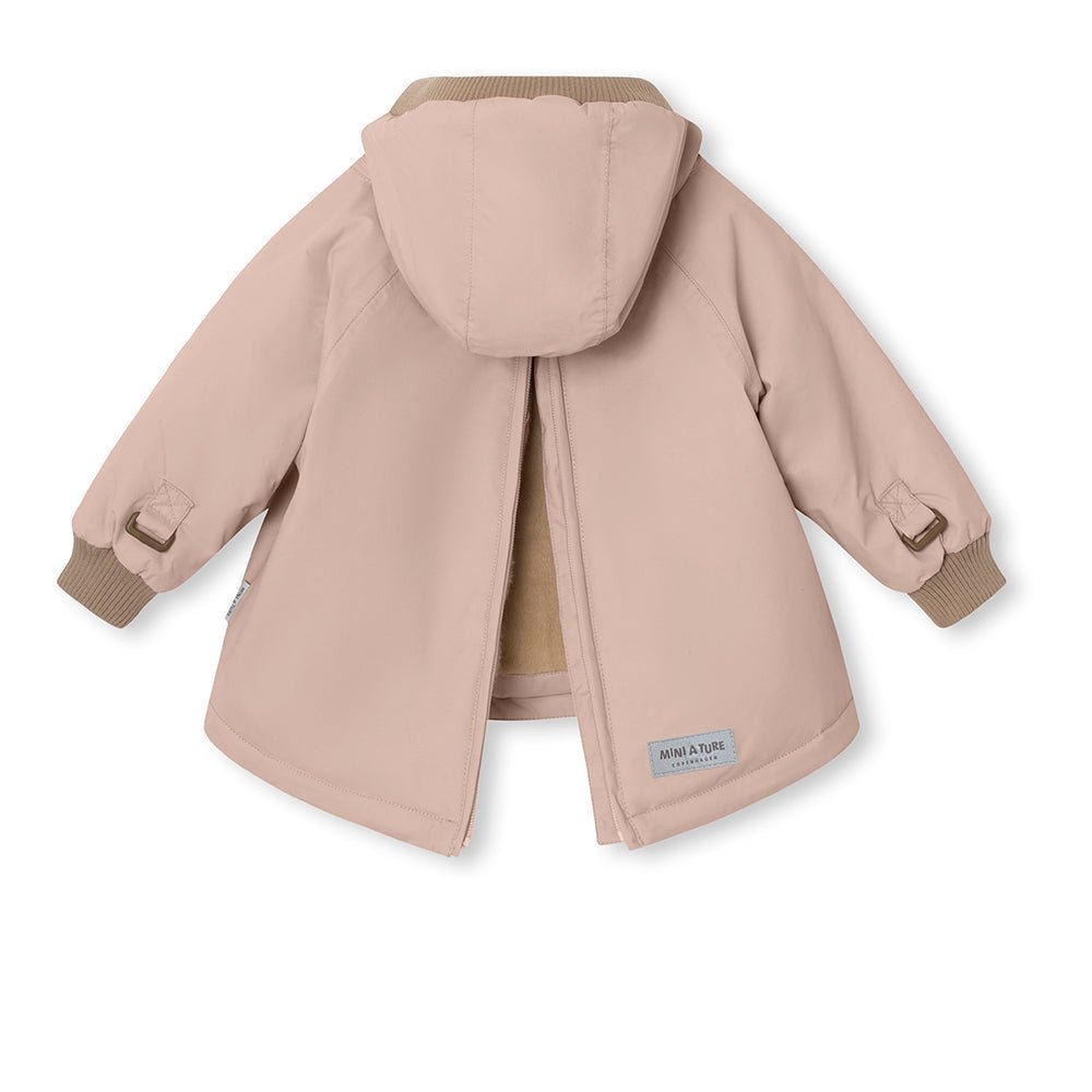 MATBABYWEN fleece lined winter anorak. GRS - Rose Mini a Ture - enjoykidsus