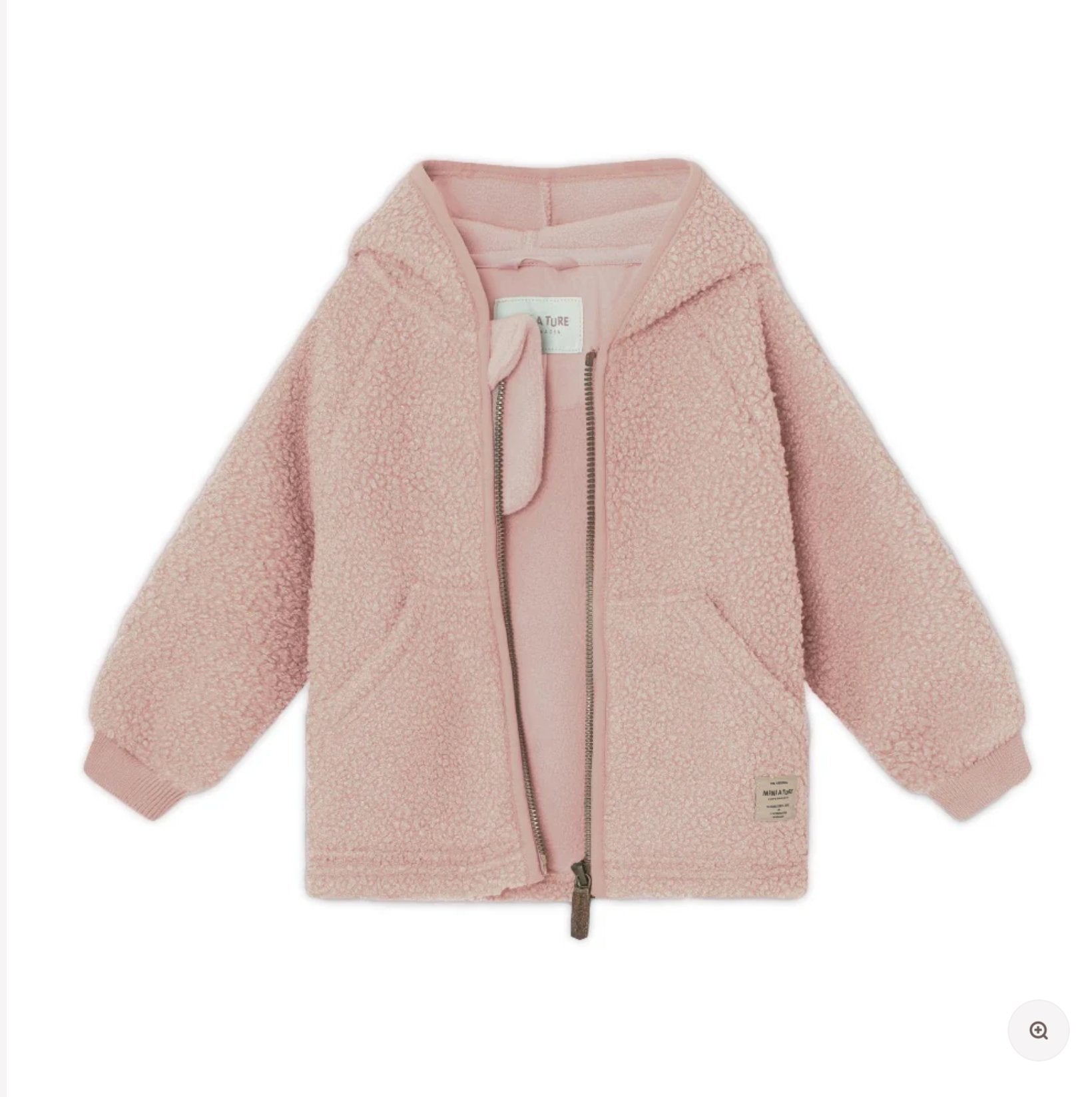 MATLIFF teddyfleece jacket. GRS AdobeRose Mini a Ture - enjoykidsus