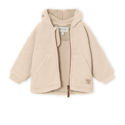 MATLIFF teddyfleece jacket. GRS Angora Cream Mini a Ture - enjoykidsus