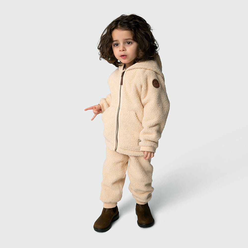 MATLIFF teddyfleece jacket. GRS Angora Cream Mini a Ture - enjoykidsus