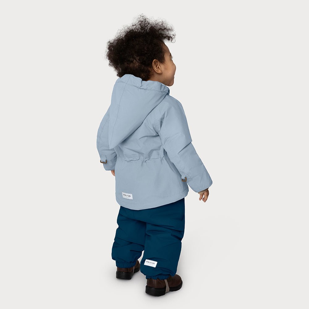 MATWANG fleece lined winter jacket. GRS - Citadel Blue Mini a Ture - enjoykidsus