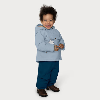 MATWANG fleece lined winter jacket. GRS - Citadel Blue Mini a Ture - enjoykidsus