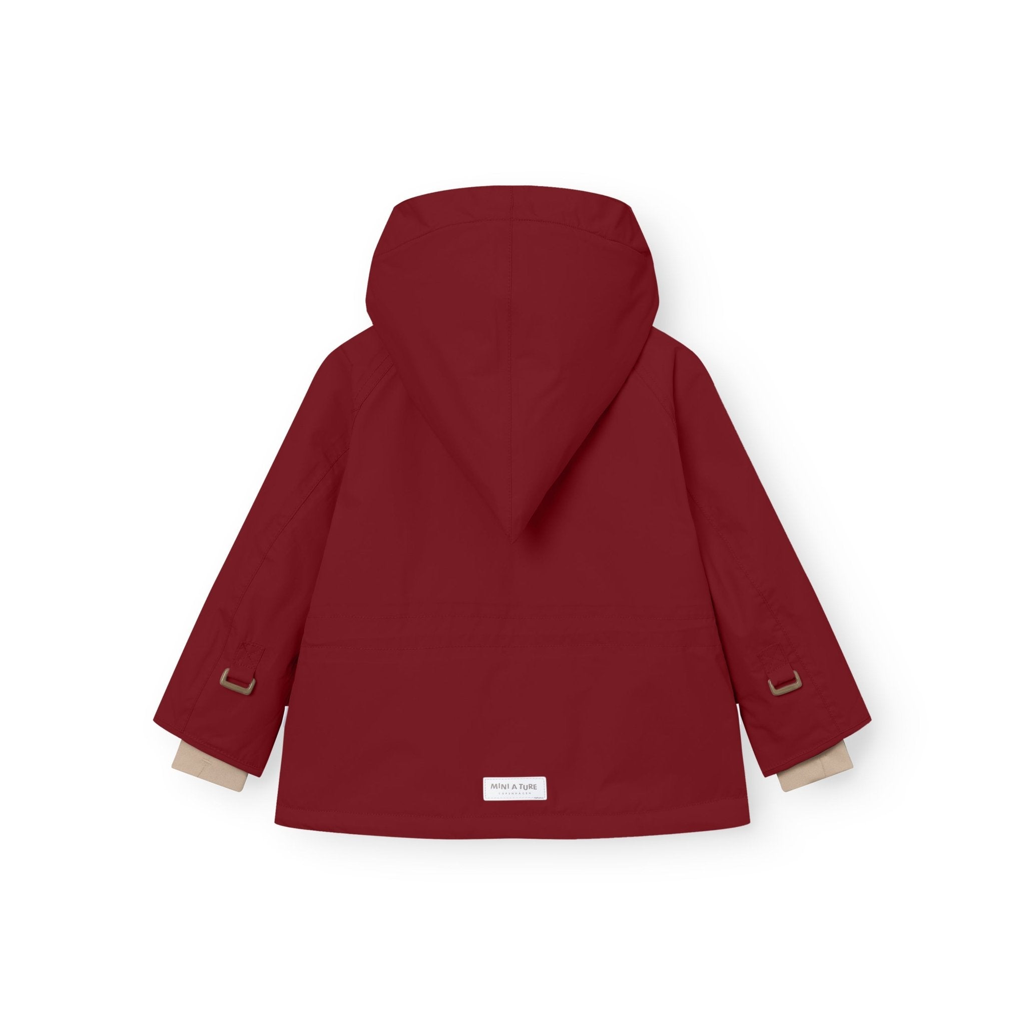 MATWANG fleece lined winter jacket. GRS - Red merlot Mini a Ture