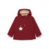 MATWANG fleece lined winter jacket. GRS - Red merlot Mini a Ture