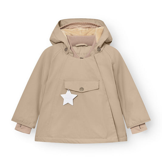 MATWANG fleece lined winter jacket. Savannah Tan Mini a Ture - enjoykidsus