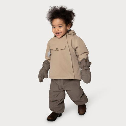 MATWANG fleece lined winter jacket. Savannah Tan Mini a Ture - enjoykidsus