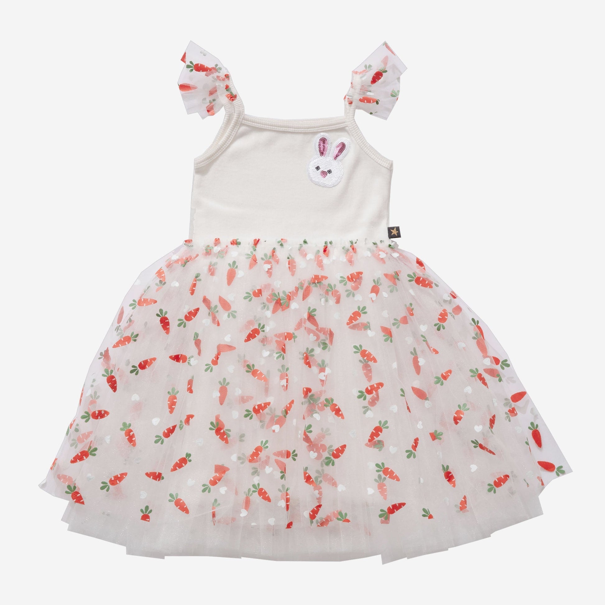 May Frill Tutu Dress - Carrot Petite Hailey - enjoykidsus