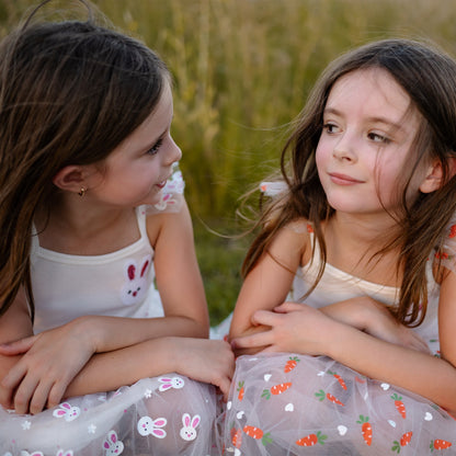 May Frill Tutu Dress - Carrot Petite Hailey - enjoykidsus