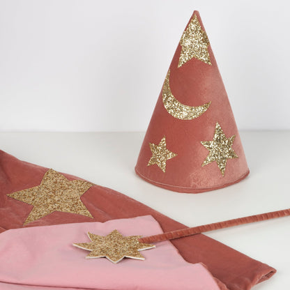 Meri Meri Pink Velvet Wizard Costume Meri Meri