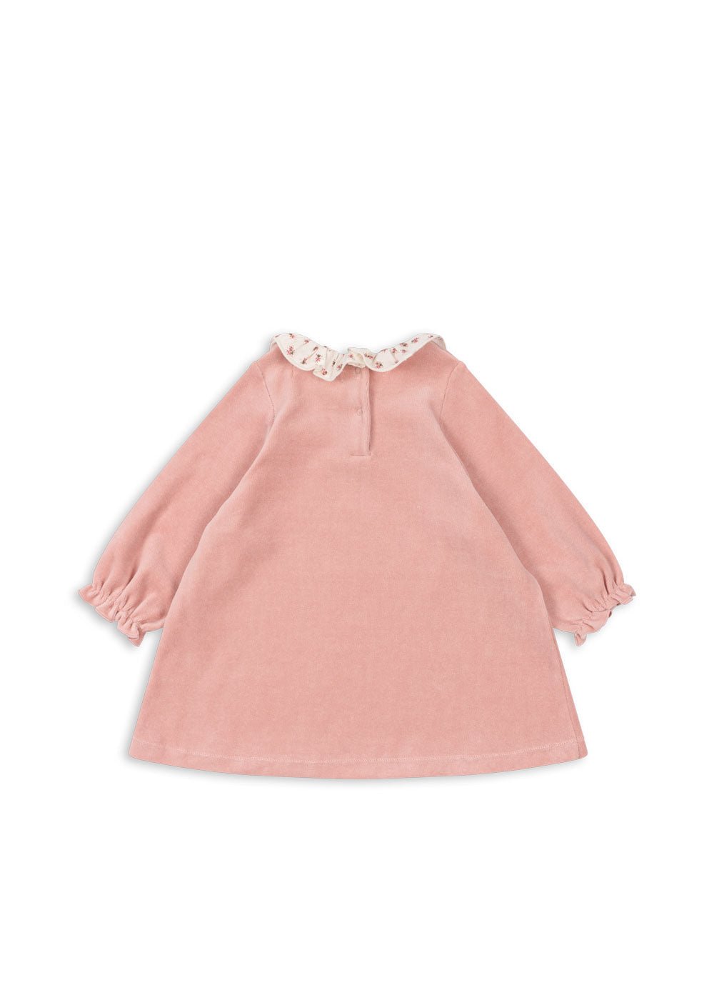 Konges Sløjd MIFFA FRILL DRESS GOTS - MELLOW ROSE Konges Sløjd