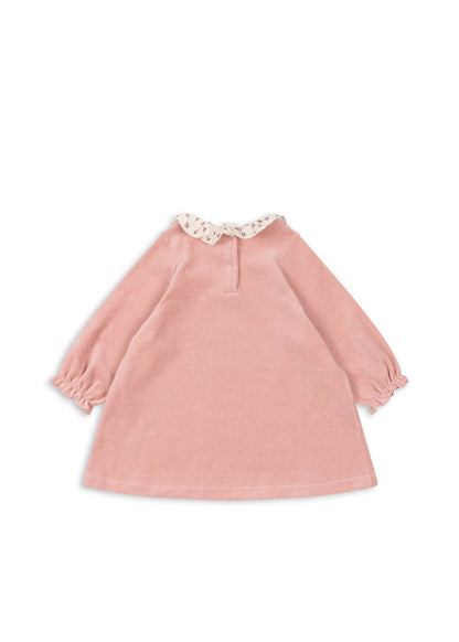 MIFFA FRILL DRESS GOTS - MELLOW ROSE Konges Sløjd - enjoykidsus