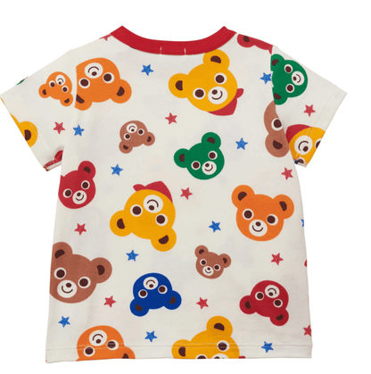 MIKI HOUSE All - over print short - sleeved T-shirt MIKI HOUSE