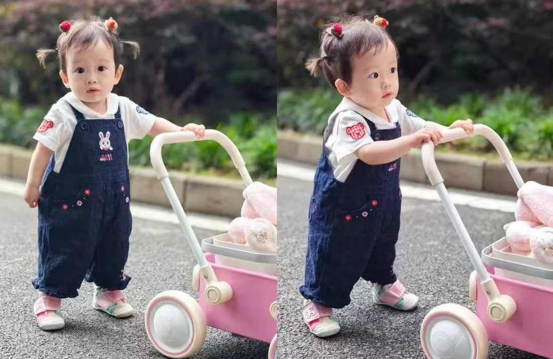 MIKI HOUSE Denim Rabbit Overall MIKI HOUSE