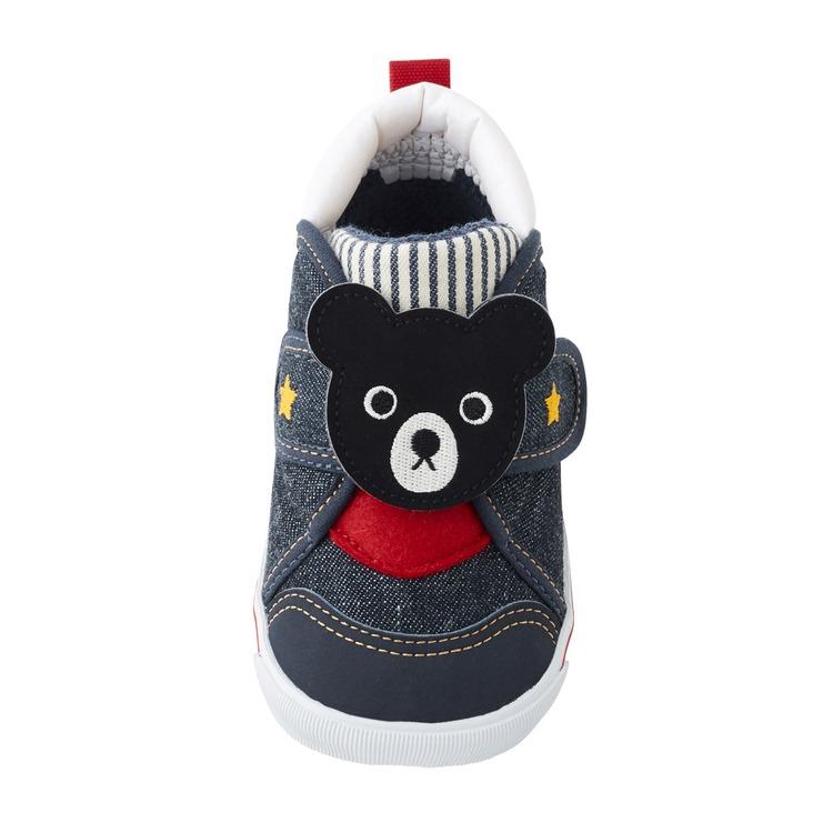MIKI HOUSE DOUBLE_B Baby Shoes – Denim (63 - 9302 - 821) MIKI HOUSE
