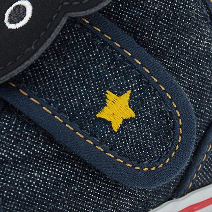 MIKI HOUSE DOUBLE_B Baby Shoes – Denim (63 - 9302 - 821) MIKI HOUSE