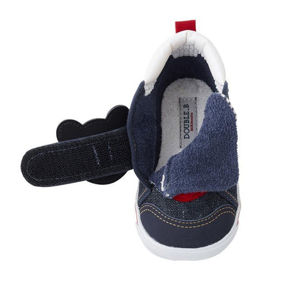 MIKI HOUSE DOUBLE_B Baby Shoes – Denim (63 - 9302 - 821) MIKI HOUSE