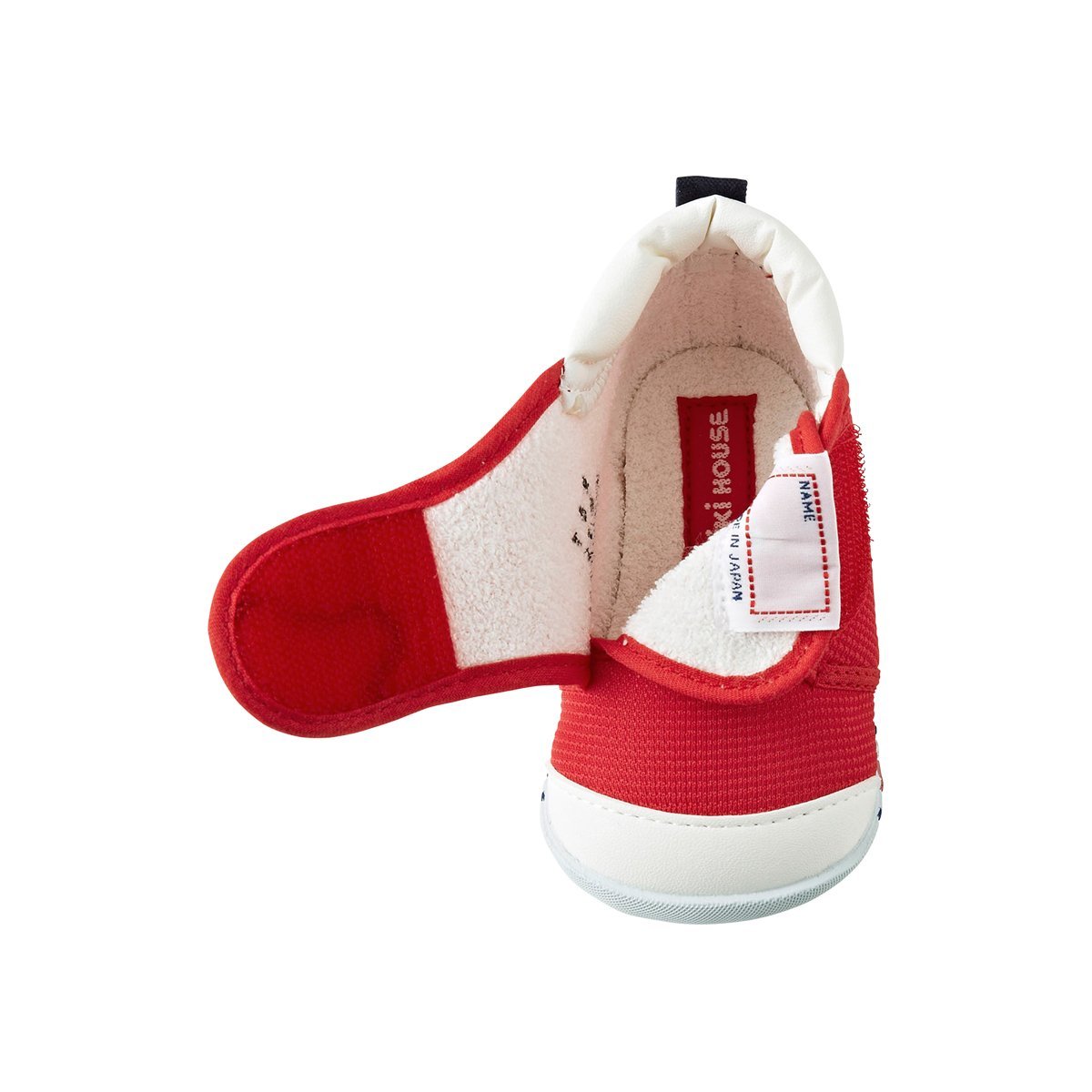 MIKI HOUSE My First Walker Shoes – Classic Red MIKI HOUSE