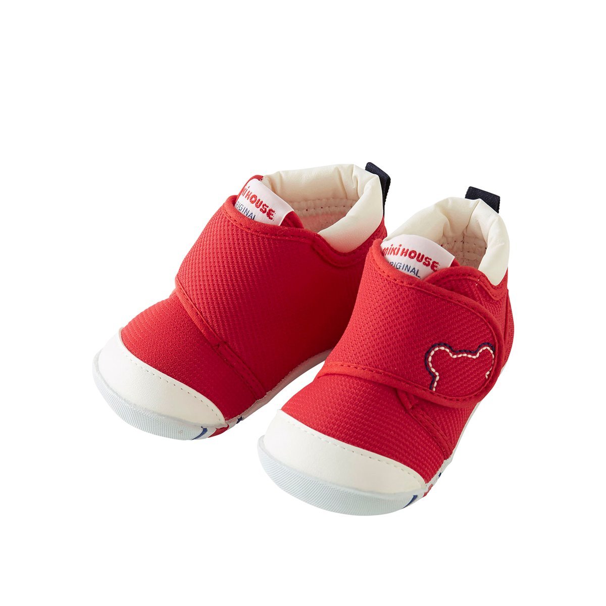 MIKI HOUSE My First Walker Shoes – Classic Red MIKI HOUSE