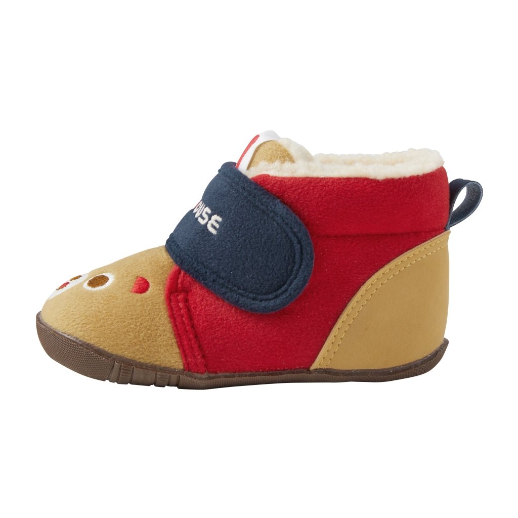 MIKI HOUSE Pucci Filled Shoes – Brown Red MIKI HOUSE
