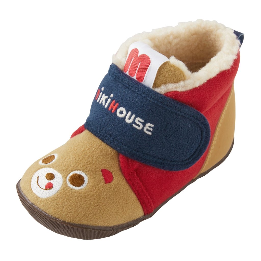 MIKI HOUSE Pucci Filled Shoes – Brown Red MIKI HOUSE