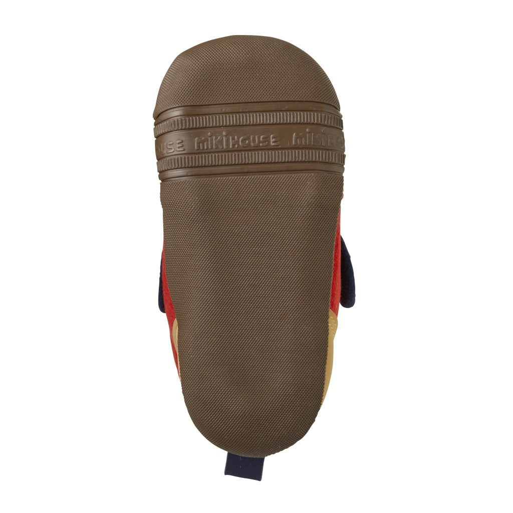 MIKI HOUSE Pucci Filled Shoes – Brown Red MIKI HOUSE