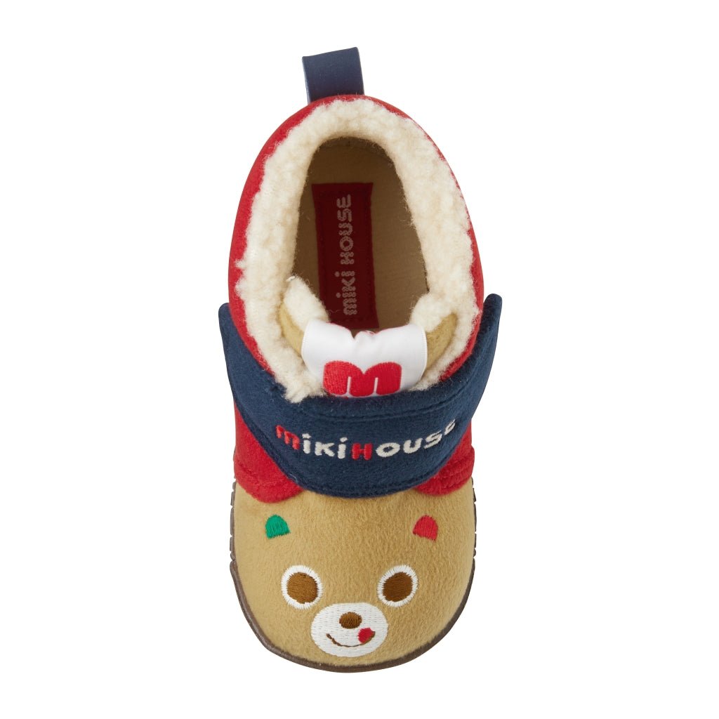 MIKI HOUSE Pucci Filled Shoes – Brown Red MIKI HOUSE