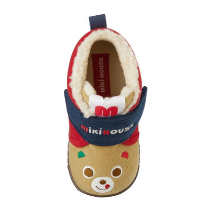 MIKI HOUSE Pucci Filled Shoes – Brown Red MIKI HOUSE