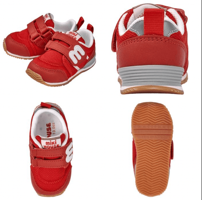 MIKI HOUSE sporty M logo shoes Kids shoes - Red MIKI HOUSE