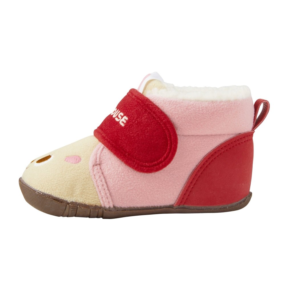 MIKI HOUSE Usako Filled bunny Boots - Pink MIKI HOUSE