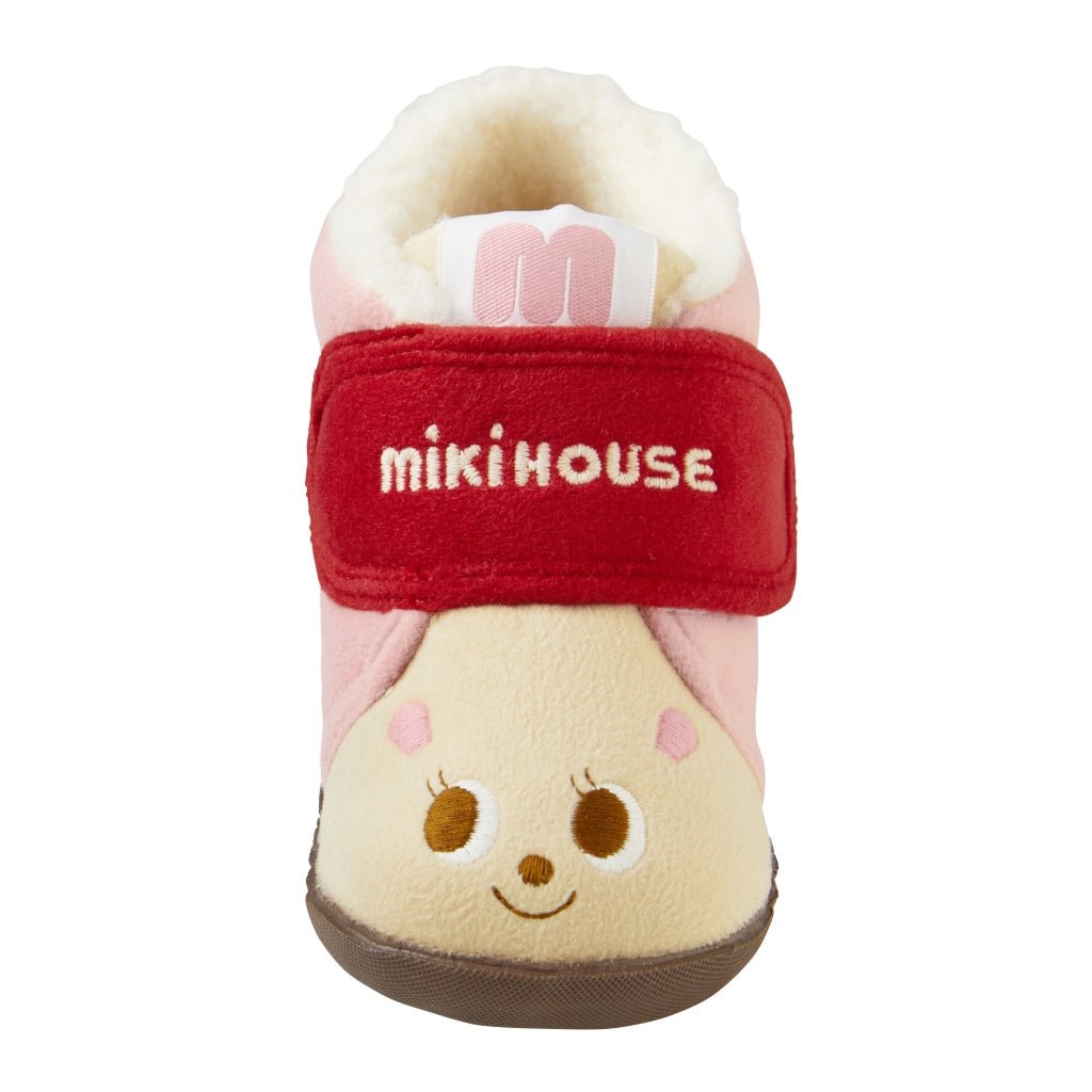MIKI HOUSE Usako Filled bunny Boots - Pink MIKI HOUSE