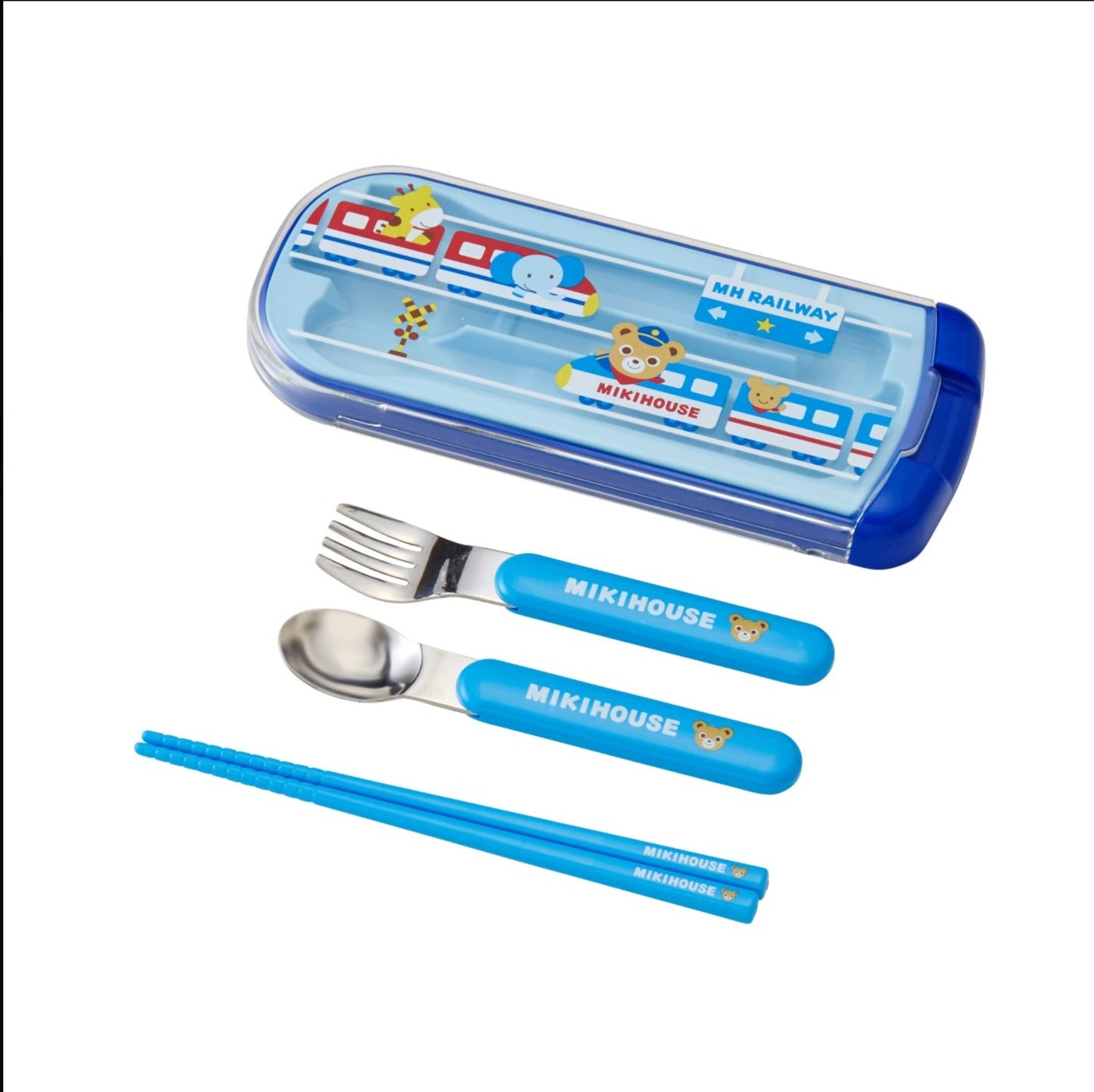 Miki trio set (spoon, fork, chopsticks) enjoykidsus - enjoykidsus