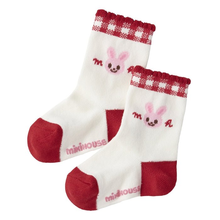 MIKIHOUSE 3 Pack SOCKS SET - White MIKI HOUSE