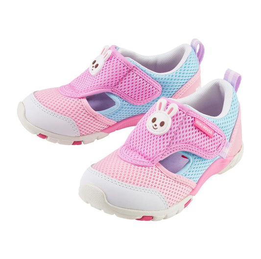 mikihouse Double Russell Mesh Sneakers for Kids - Lavender Dreams mikihouse - enjoykidsus