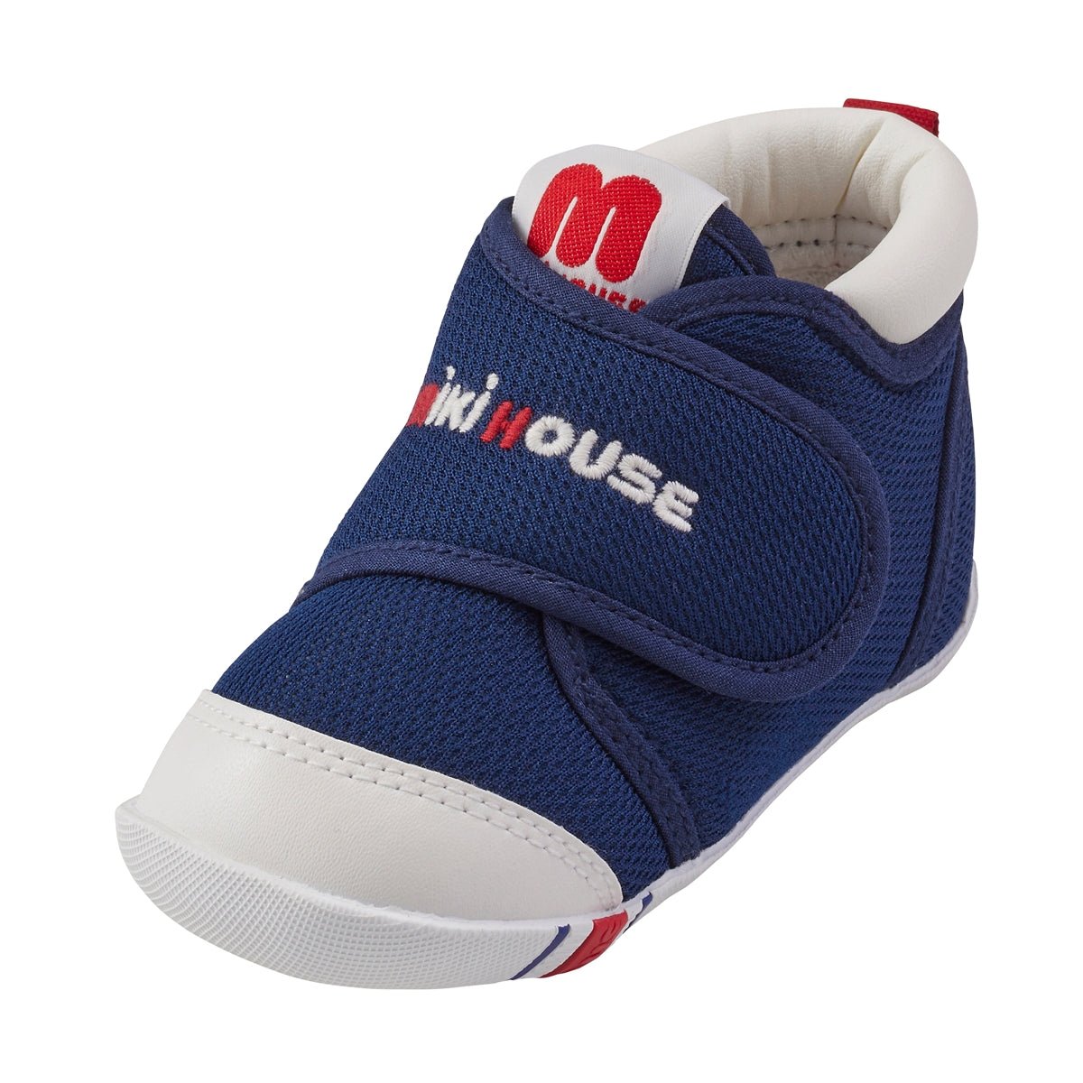 Mikihouse First Walker Shoes - Navy mikihouse - enjoykidsus