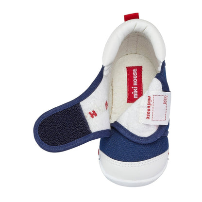 Mikihouse First Walker Shoes - Navy mikihouse - enjoykidsus