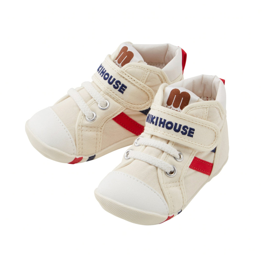 Mikihouse My First Walker Shoes - white MIKI HOUSE