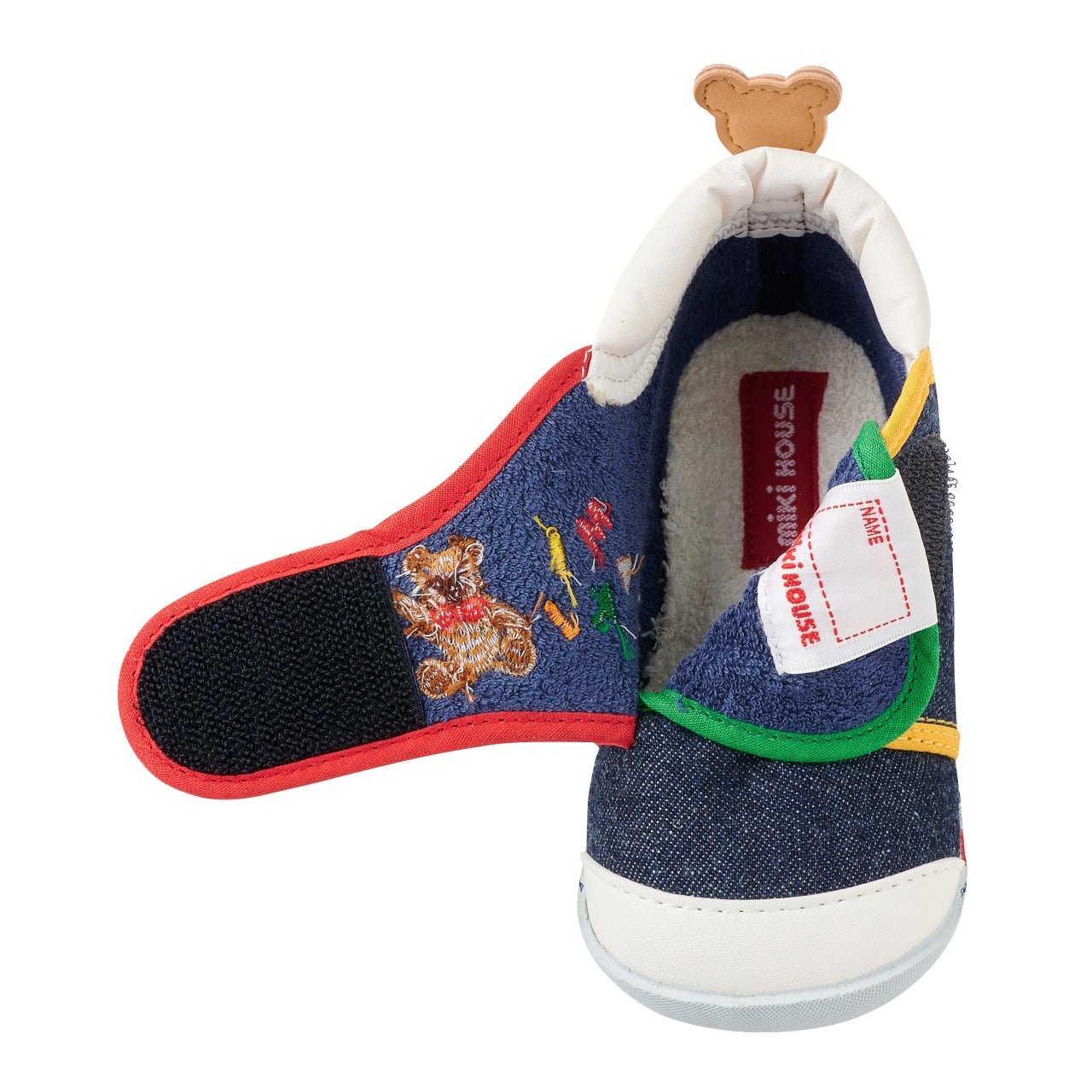 Mikihouse Premium Denim multi color sneakers Mikihouse - enjoykidsus