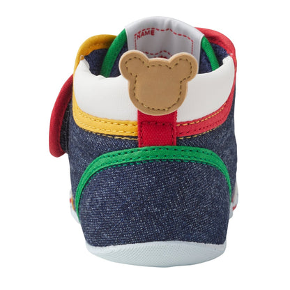 Mikihouse Premium Denim multi color sneakers Mikihouse - enjoykidsus