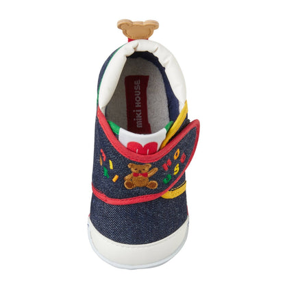 Mikihouse Premium Denim multi color sneakers Mikihouse - enjoykidsus